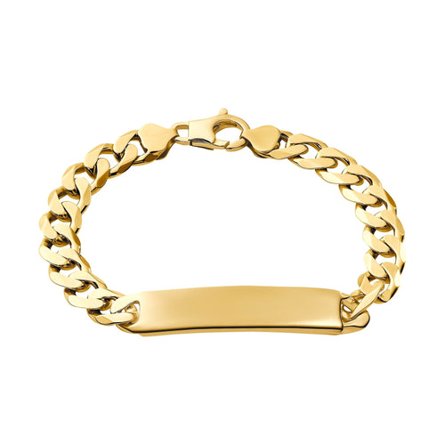 ID ARMBAND TANK 925 ZILVER 18 KARAAT VERGULD - IDENTIM®