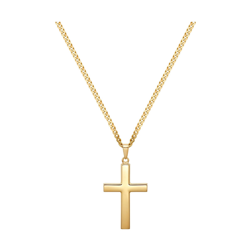KRUIS BASIS KETTING 333 GOUD