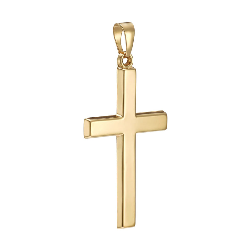 KRUIS BASIS COLLIER 585 GOUD
