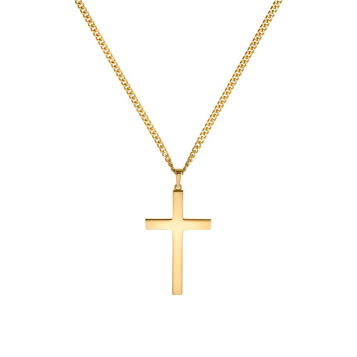 KRUIS MASSIEF COLLIER 333 GOUD - IDENTIM®