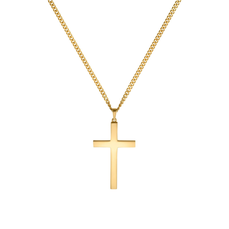 KRUIS MASSIEF COLLIER 333 GOUD