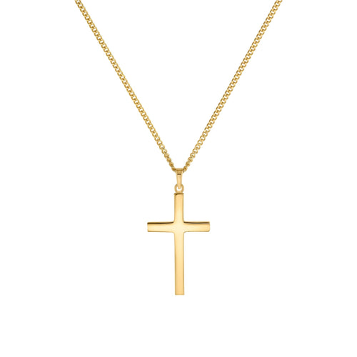 KRUIS MASSIEF COLLIER 585 GOUD - IDENTIM®