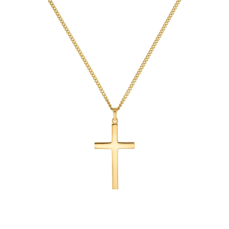KRUIS MASSIEF COLLIER 585 GOUD