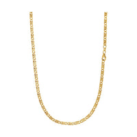 S-ARMOUR KETTING 925 ZILVER 18 KARAAT VERGULD 3.80MM - IDENTIM®