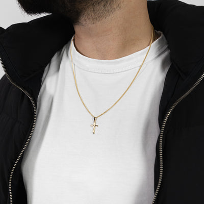 HERENKETTINGEN GOUD MET HANGER - IDENTIM®