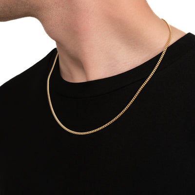 TANK KETTING GOUD 2,70MM 585 GOUD