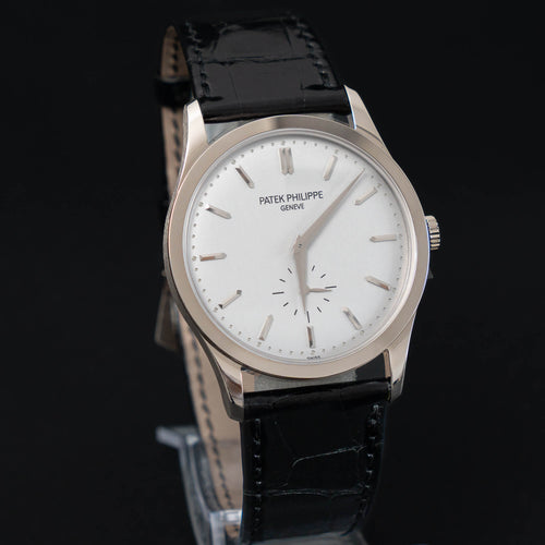 PATEK PHILIPPE CALATRAVA WITGOUD - 5196G-001 - 2021 - VOLLEDIGE SET - NIEUW