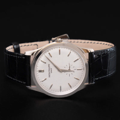 PATEK PHILIPPE CALATRAVA WITGOUD - 5196G-001 - 2021 - VOLLEDIGE SET - NIEUW