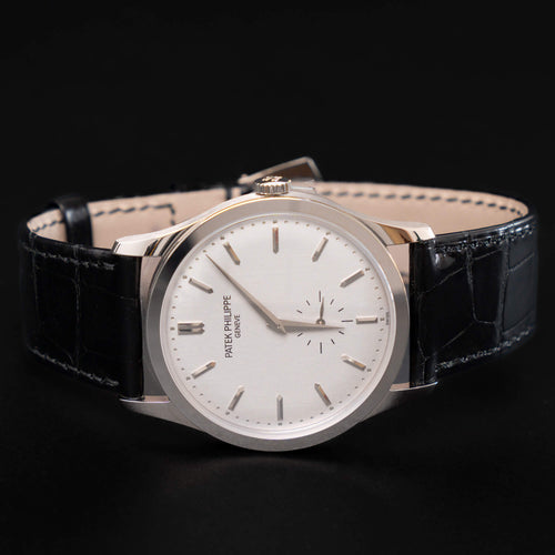 PATEK PHILIPPE CALATRAVA WITGOUD - 5196G-001 - 2021 - VOLLEDIGE SET - NIEUW