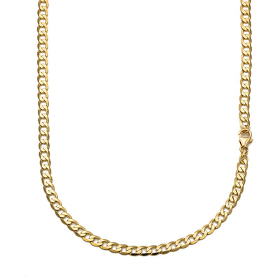 KRULKETTING GOUDEN KETTING 5,00MM 333 GOUD