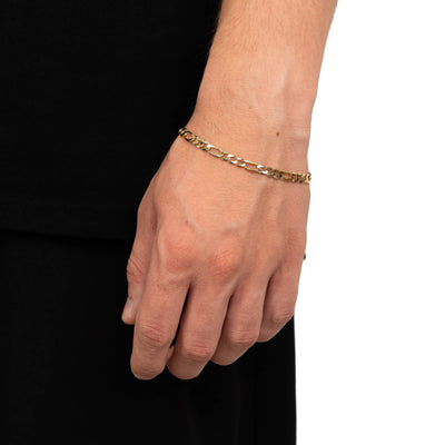 FIGARO ARMBAND GOUD 5,00MM 585 GOUD