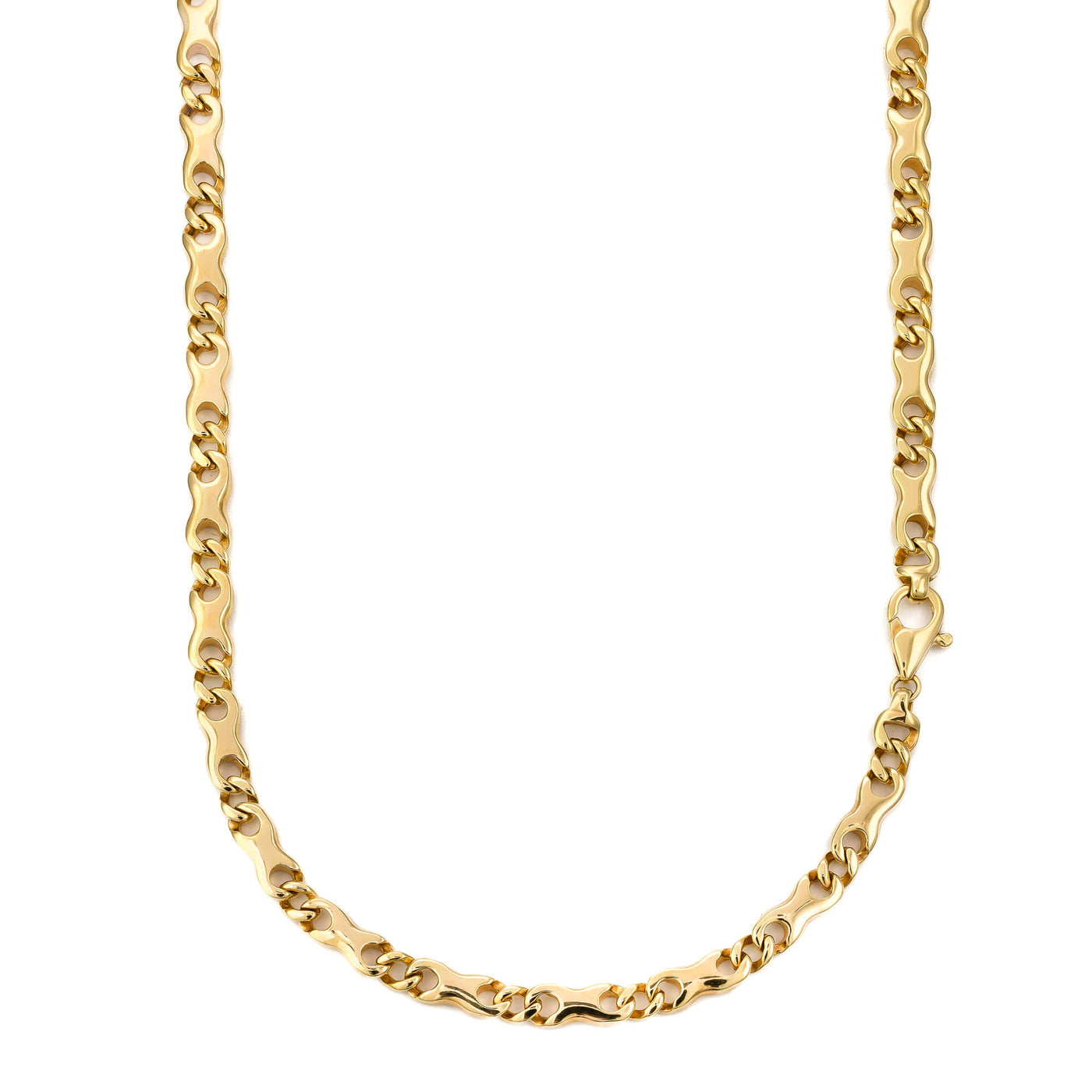 FANTASIE GOUDEN KETTING 5,50MM 585 GOUD