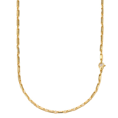 PLAATKETTING GOUD KETTING 3,00MM 585 GOUD