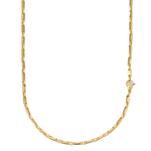 PLAATKETTING GOUD KETTING 3,00MM 585 GOUD