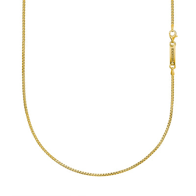 Venetiaanse ketting 925 zilver 18 karaat verguld 2,00mm