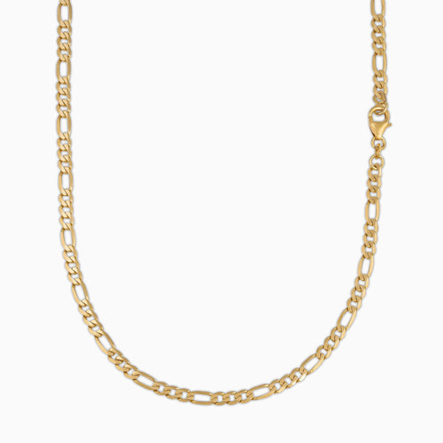 FIGARO KETTING GOUD 4,00MM 333 GOUD