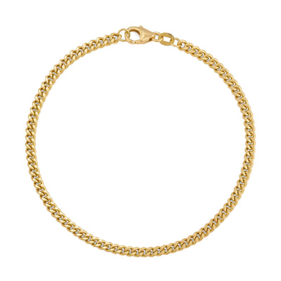 PANTSERARMBAND GOUD ARMBAND 3,00MM 333 GOUD