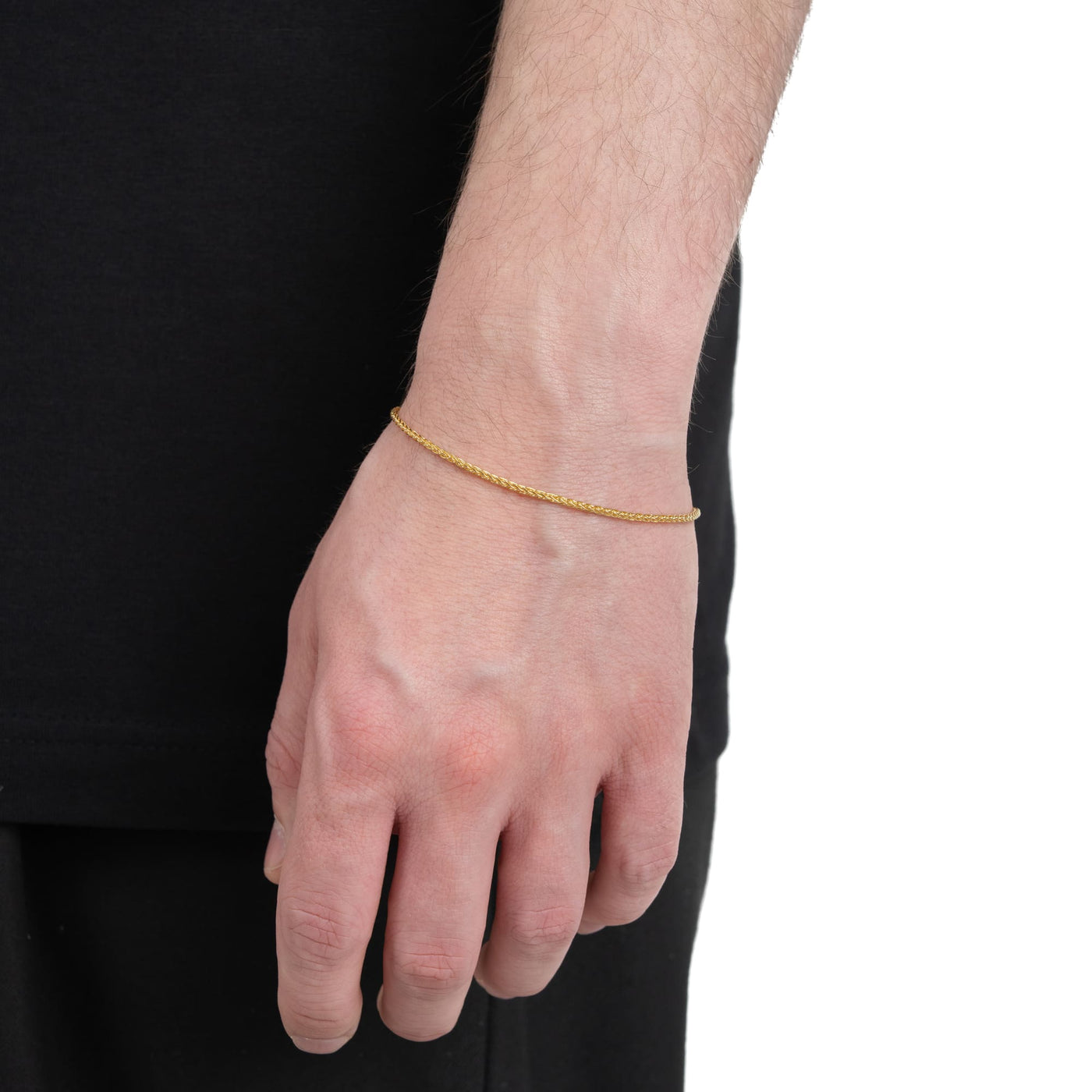 VLECHT ARMBAND GOUD 1,70MM 333 GOUD