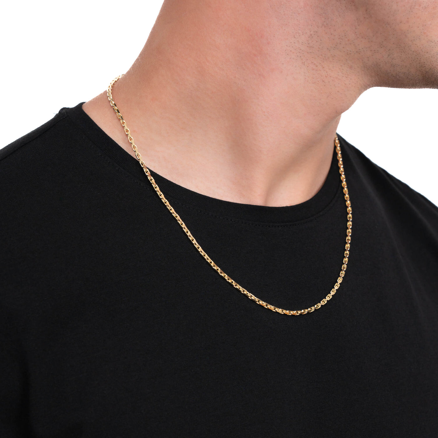 ANKERKETTING GOUD KETTING 2,50MM 750 GOUD