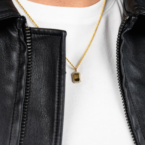 BRILJANTEN COLLIER 585 GOUD LAB DIAMANTEN