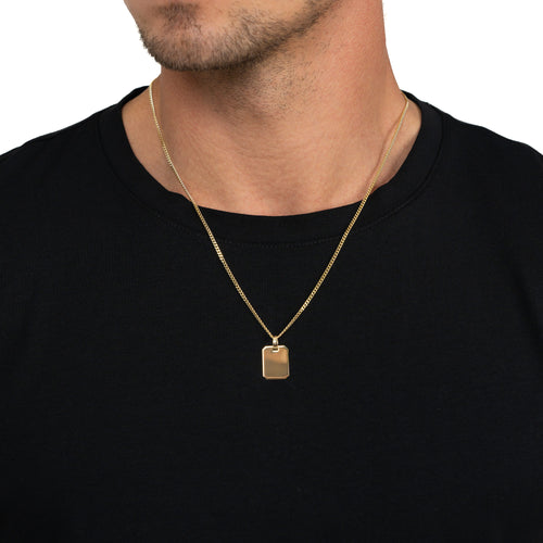 GRAVEERPLAAT ACHTHOEK COLLIER 333 GOUD