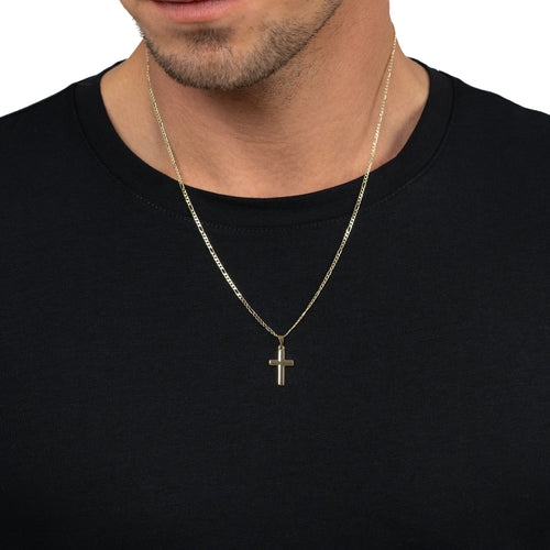 KRUIS KETTING 333 GOUD