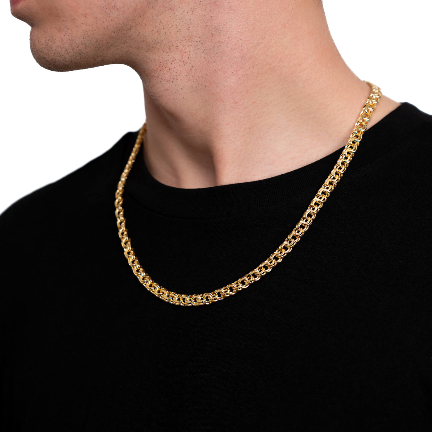 GARIBALDI KETTING GOUD 7,00MM 585 GOUD