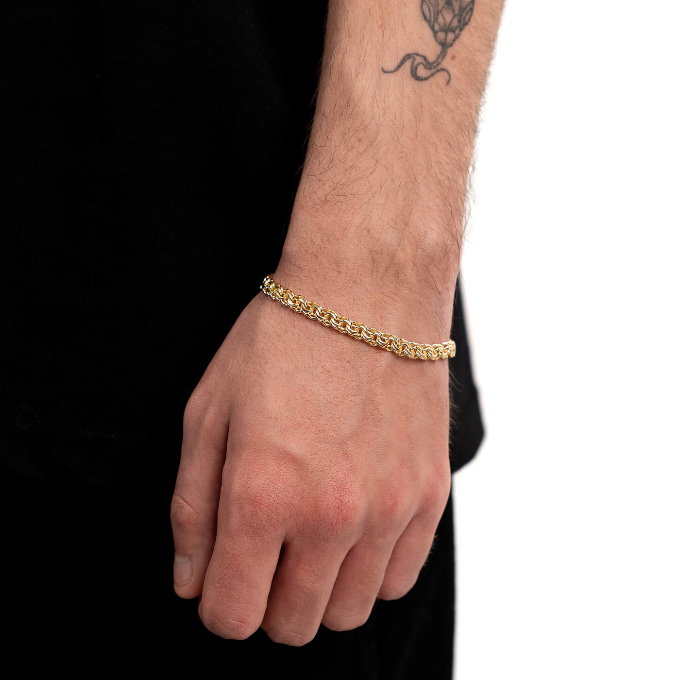 GARIBALDI ARMBAND GOUD ARMBAND 5,50MM 585 GOUD