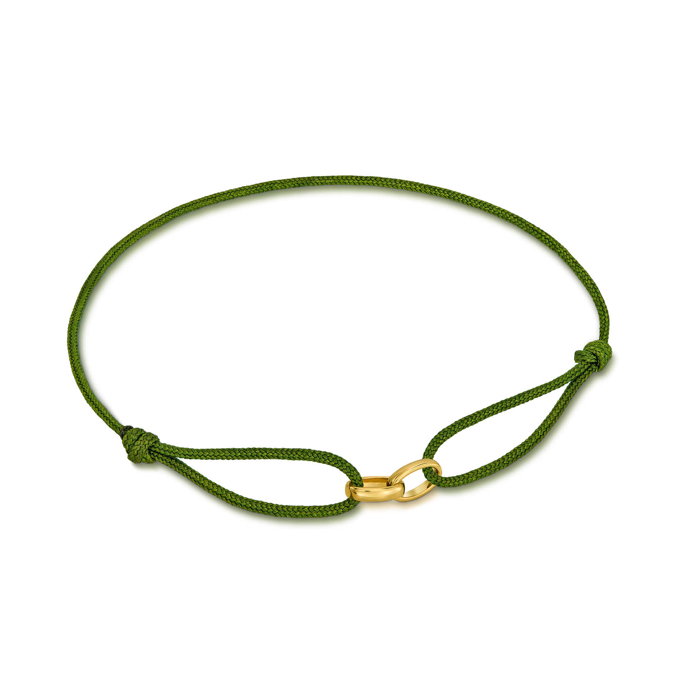 GLORIE ARMBAND OLIJF STOF ARMBAND 585 GOUD