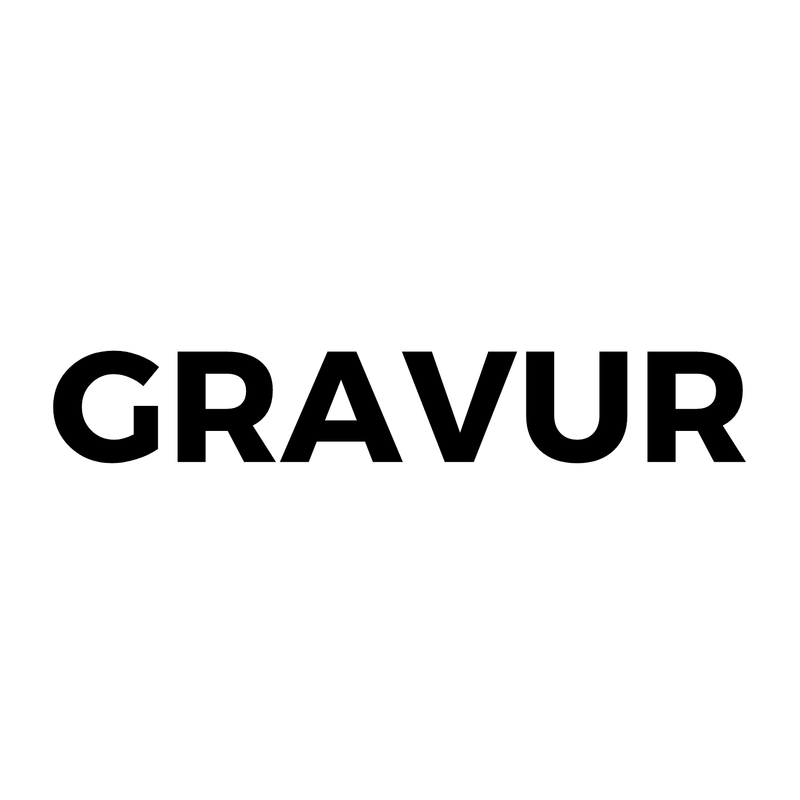 GRAVURE ACHTERKANT: