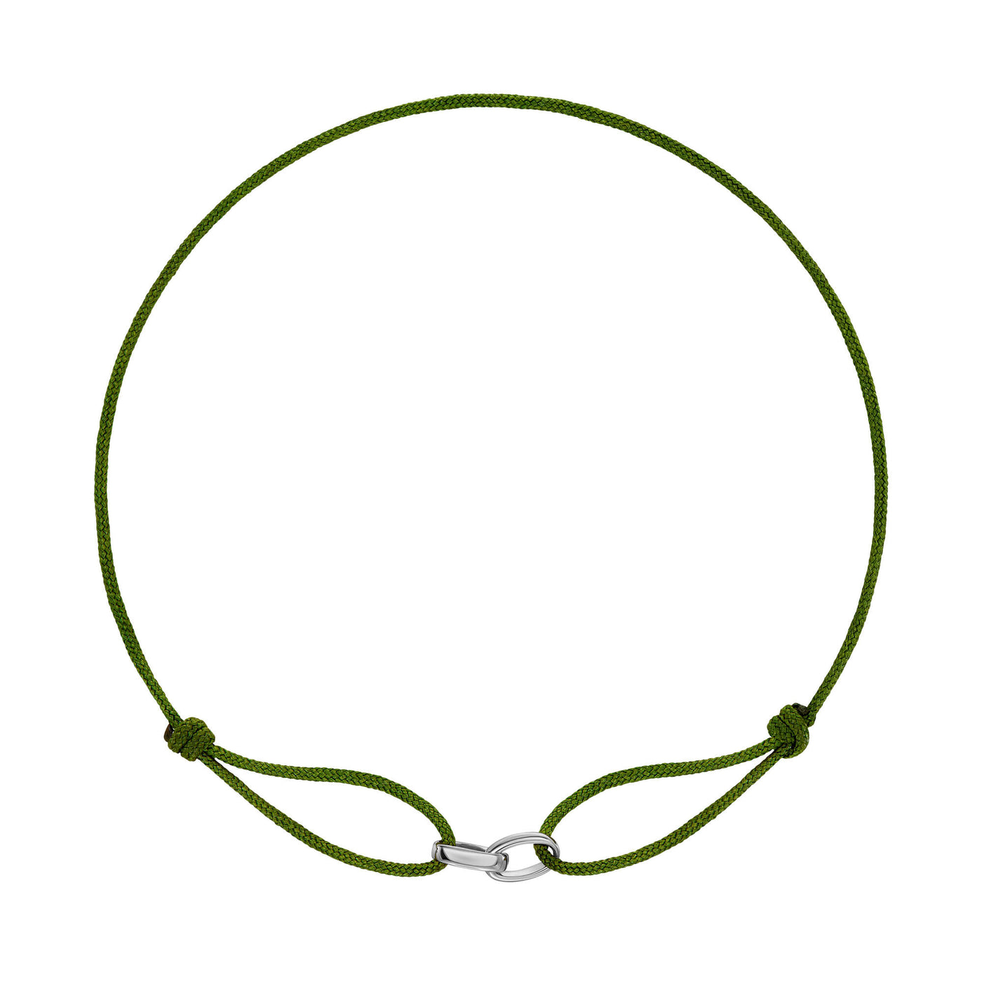 GLORIE ARMBAND OLIJF STOCKAR BAND 585 WITGOUD