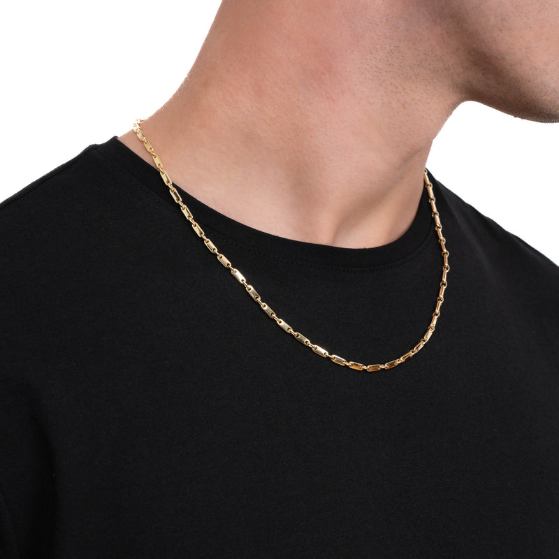 PLAATKETTING GOUD KETTING 3,00MM 585 GOUD