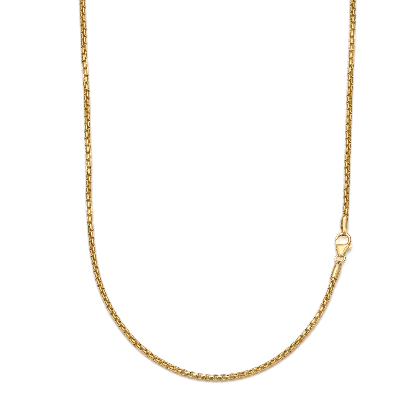 VENETIAANSE KETTING GOUD 2,00MM 750 GOUD