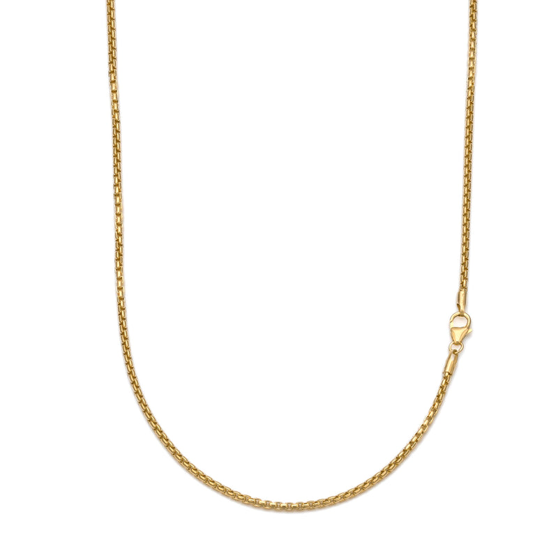 VENETIAANSE KETTING GOUD 2,00MM 750 GOUD