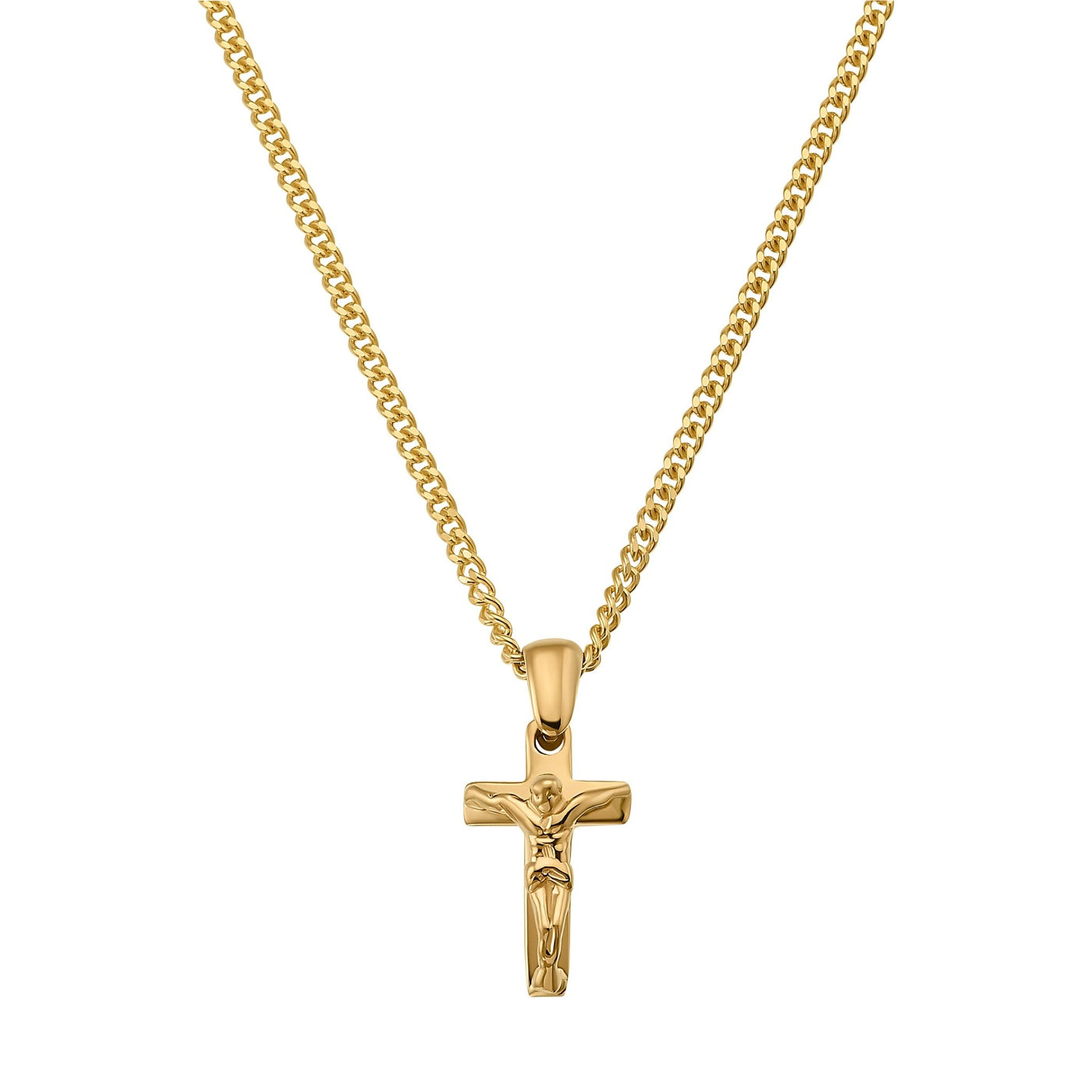 KRUIS KRUISBEELD COLLIER 585 GOUD - IDENTIM®