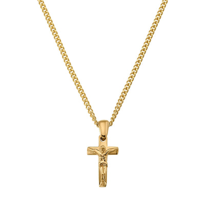 KRUIS KRUISBEELD COLLIER 585 GOUD - IDENTIM®