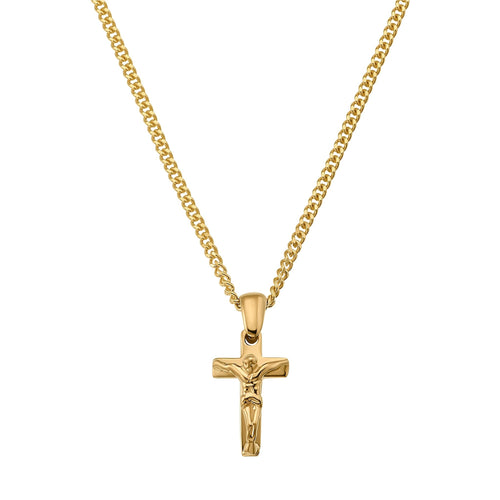 KRUIS KRUISBEELD COLLIER 585 GOUD - IDENTIM®