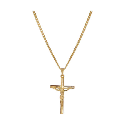 KRUIS KRUISBEELD COLLIER 585 GOUD - IDENTIM®