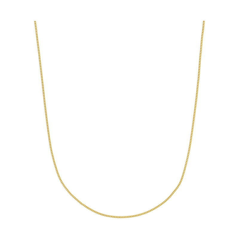 CURB KETTING KETTING 1.10MM 333 GOUD